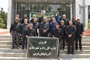 کاروان اداره کل راه و شهرسازی آذربایجان‌غربی