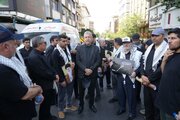 بدرقه «قائد شهید»؛ میعادگاهِ ارادت کارکنان راه و شهرسازی آذربایجان‌غربی