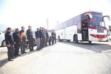 اعزام بیش از ۸۵۰۰ زائر لرستانی به مراسم تشییع رهبر شهید انقلاب با ناوگان حمل‌ونقل عمومی