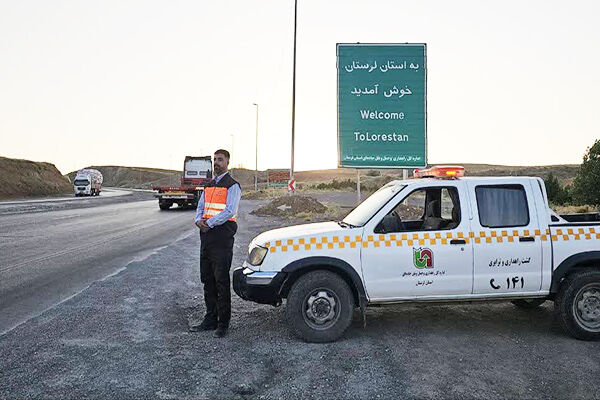 استقرار روزانه ۴۸ گشت مشترک راهداری و پلیس راه در محورهای لرستان