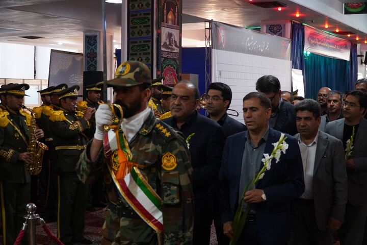 حضور مدیرکل راه و شهرسازی استان کرمان در آیین بزرگداشت عروج ملکوتی رهبر شهید انقلاب