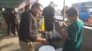 برپایی موکب شهید توکلی اداره‌کل راه و شهرسازی استان قزوین در مسیر بدرقه رهبر شهید