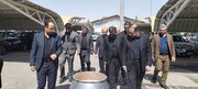 ببینید | برپایی موکب شورای هماهنگی راه و شهرسازی استان البرز به مناسبت تشییع پیکر رهبر شهید ایران