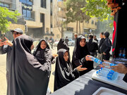 ببینید | حضور گسترده بنیاد مسکن خراسان رضوی در موکب خدمت‌رسانی مراسم وداع و تشییع رهبر شهید انقلاب اسلامی