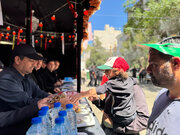 ببینید | حضور گسترده بنیاد مسکن خراسان رضوی در موکب خدمت‌رسانی مراسم وداع و تشییع رهبر شهید انقلاب اسلامی