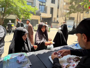 ببینید | حضور گسترده بنیاد مسکن خراسان رضوی در موکب خدمت‌رسانی مراسم وداع و تشییع رهبر شهید انقلاب اسلامی