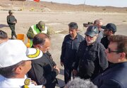 بازدید استاندار خراسان جنوبی از موکب خدمت‌رسانی راهداری و حمل‌ونقل جاده‌ای استان