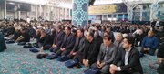ببینید | حضور سرپرست اداره‌کل راه و شهرسازی استان البرز در سوگواره امام شهید