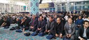 ببینید | حضور سرپرست اداره‌کل راه و شهرسازی استان البرز در سوگواره امام شهید