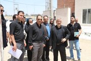 ببینید | بازدید استاندار البرز از پروژه نهضت ملی مسکن ماهدشت
