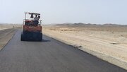 ببینید| آغاز عملیات آسفالت ۲۶ کیلومتر بزرگراه در شمال سیستان وبلوچستان