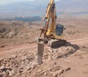 ببینید | عملیات تعریض و تسطیح محور روستایی عمند توسط راهداران طارم در استان قزوین