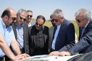 بازدید معاون وزیر و مدیرعامل سازمان ملی زمین و مسکن از اراضی طرح احداث توسعه شهرک سیلوانا و شهرک شمس حاجیان شهرستان ارومیه
