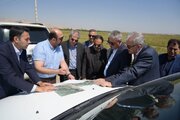 بازدید معاون وزیر و مدیرعامل سازمان ملی زمین و مسکن از اراضی طرح احداث توسعه شهرک سیلوانا و شهرک شمس حاجیان شهرستان ارومیه