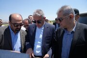 بازدید معاون وزیر و مدیرعامل سازمان ملی زمین و مسکن از اراضی طرح احداث توسعه شهرک سیلوانا و شهرک شمس حاجیان شهرستان ارومیه