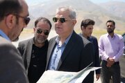 بازدید معاون وزیر و مدیرعامل سازمان ملی زمین و مسکن از اراضی طرح احداث توسعه شهرک سیلوانا و شهرک شمس حاجیان شهرستان ارومیه