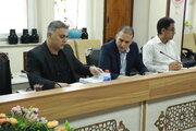 ببینید| برگزاری نشست کارگروه استانی پایش ایمنی ساختمانهای مهم و بلند مرتبه خوزستان با هدف بررسی آخرین وضعیت ایمنی ساختمان‌های بلندمرتبه استان