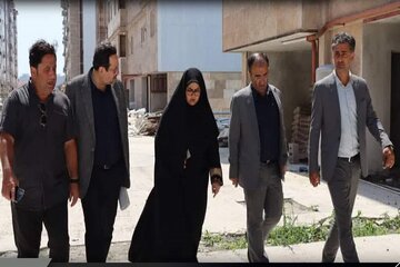 بازدید از پروژه های مسکن ملی انزلی