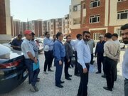 ببینید| بازدید معاون سازمان ملی زمین و مسکن و معاون مسکن و ساختمان اداره کل راه و شهرسازی خوزستان از پروژه های مسکن دزفول