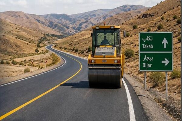 تکمیل بهسازی محور گردشگری و اقتصادی تکاب–بیجار