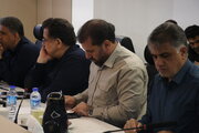 برگزاری جلسه ستاد اربعین حسینی(ع) استان خوزستان با حضور قائم‌مقام وزیر کشور و دبیر ستاد مرکزی اربعین حسینی در پایانه مرزی چذابه