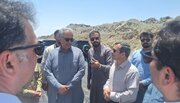 ببینید| بازدید استاندار به همراه جمعی از مسئولان سیستان و بلوچستان از عملیات ساخت بزرگراه زاهدان- خاش