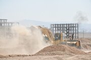 استمرار اجرای عملیات آماده سازی در شهرک هکتاری نهضت ملی مسکن سمنان