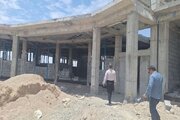 ببینید| بازدید مدیر کل راه و شهرسازی سیستان و بلوچستان از ساختمان در دست ساخت فرمانداری شهرستان تفتان