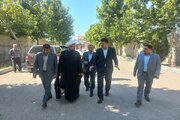 حضور مدیرکل راهداری و حمل‌ونقل جاده‌ای آذربایجان شرقی در بناب و بررسی میدانی پروژه‌های عمرانی