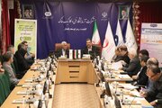 ، آیین مبادله تفاهم‌نامه همکاری میان سازمان زمین‌شناسی و اکتشافات معدنی کشور و شرکت آزمایشگاه فنی و مکانیک خاک