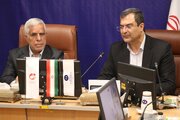 ، آیین مبادله تفاهم‌نامه همکاری میان سازمان زمین‌شناسی و اکتشافات معدنی کشور و شرکت آزمایشگاه فنی و مکانیک خاک