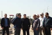 ببینید| بازدید مدیرکل راه و شهرسازی و معاون استاندار خوزستان از پل کنار گذر سوسنگرد در مسیر تردد زوار اربعین حسینی