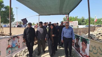 ببینید| حضور فرزانه صادق وزیر راه و شهرسازی در محل شهادت شهدای دانش آموز مدرسه شجره طیبه میناب در پی حملات ارتش کودک کش آمریکایی
