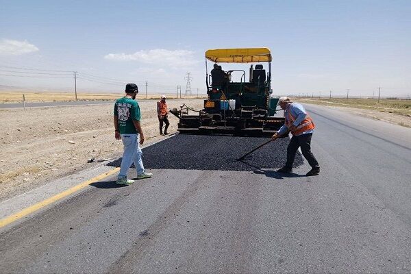 افزایش ۲۷۵ درصدی عملیات لکه‌گیری محورهای مواصلاتی خراسان شمالی