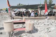 ببینید | حضور وزیر راه و شهرسازی و معاونان در محل شهادت دانش‌آموزان مدرسه شجره طیبه میناب
