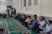 مراسم یادواره شهدای پایگاه حمزه سیدالشهداء اداره کل راهداری و حمل و نقل جاده ای کردستان