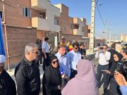 ببینید| افتتاح و بهره‌برداری از پروژه ۳۴۰ واحدی و آغاز عملیات اجرایی مدرسه ۶ کلاسه طرح نهضت ملی مسکن شهر برازجان استان بوشهر