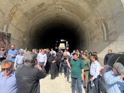 ببینید | بازدید وزیر راه و شهرسازی از ۱۵ کیلومتر پروژه راهسازی محور بوشهر شیراز