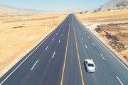 خط  کشی محورهای مواصلاتی استان ایلام