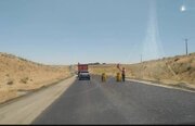 تعریض و آماده سازی محور دهگلان-بلبل آباد و انجام روکش آسفالت جاده دهگلان- قروه