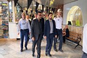 ببینید | بازدید معاون حقوق عامه دادستانی استان البرز بهمراه مدیرکل و معاون حمل و نقل اداره کل راهداری و حمل و نقل جاده‌ای استان البرز و جانشین پلیس راه استان از پايانه مسافربري شهيد کلانتری