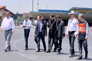 ببینید | بازدید معاون حقوق عامه دادستانی استان البرز بهمراه مدیرکل و معاون حمل و نقل اداره کل راهداری و حمل و نقل جاده‌ای استان البرز و جانشین پلیس راه استان از پايانه مسافربري شهيد کلانتری