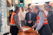 ببینید | بازدید معاون حقوق عامه دادستانی استان البرز بهمراه مدیرکل و معاون حمل و نقل اداره کل راهداری و حمل و نقل جاده‌ای استان البرز و جانشین پلیس راه استان از پايانه مسافربري شهيد کلانتری