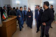 ببینید | دیدار وزیر راه و شهرسازی با استاندار فارس در فرودگاه شیراز