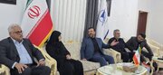 ببینید | دیدار وزیر راه و شهرسازی با استاندار فارس در فرودگاه شیراز