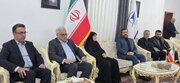 ببینید | دیدار وزیر راه و شهرسازی با استاندار فارس در فرودگاه شیراز