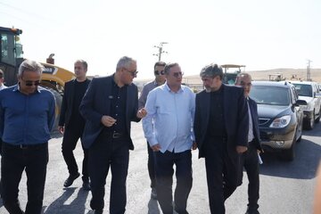 بازدید  استاندار، و رئیس کل دادگستری و مدیرکل راه و شهرسازی آذربایجان غربی از پروژه تعریض و بهسازی محورهای میاندوآب شاهین‌دژ و شاهین‌دژ-تکاب