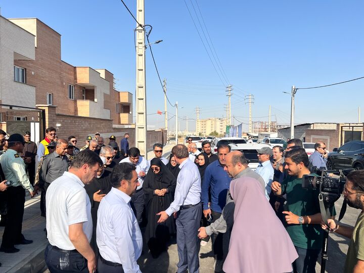ویدیو| افتتاح و بهره‌برداری از پروژه ۳۴۰ واحدی نهضت ملی مسکن برازجان در استان بوشهر