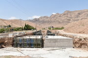 استمرار عملیات اجرایی تقاطع غیرهمسطح بیمارستان خرداد مهدیشهر استان سمنان در روزهای گرم تابستان