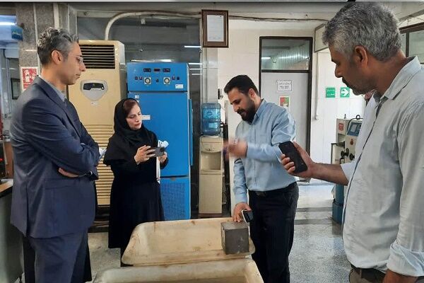 بازدید کارگروه پایش از آزمایشگاه فنی مکانیک خاک